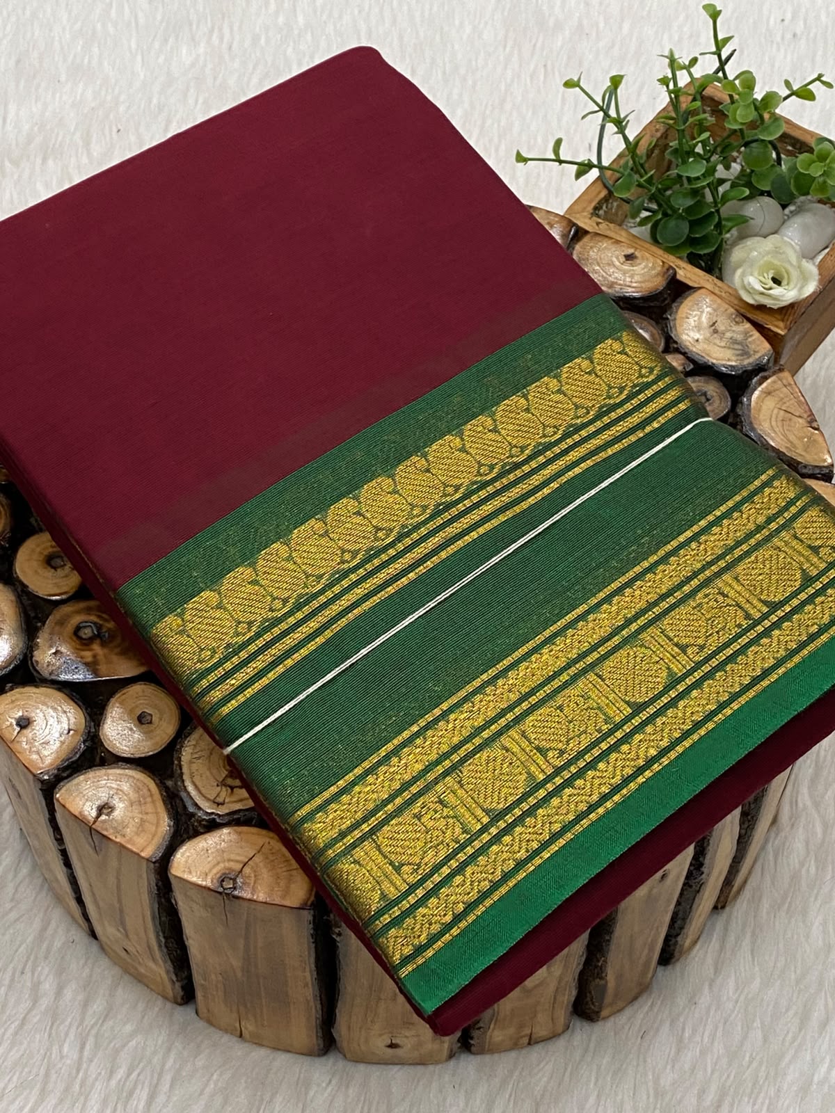 Chettinadu Cotton Saree W/B-Vol3