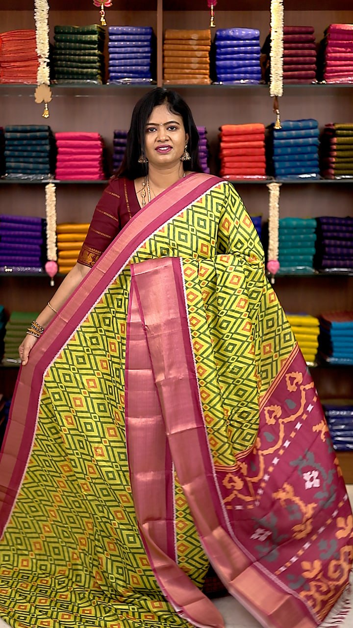 Pochampally Dola Silk Saree