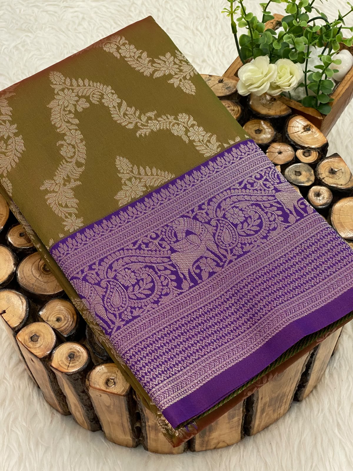 Premium Kanchi soft silk saree - vol3
