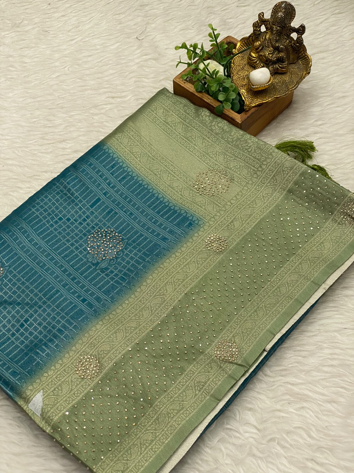 Softy With Stone Work Sarees