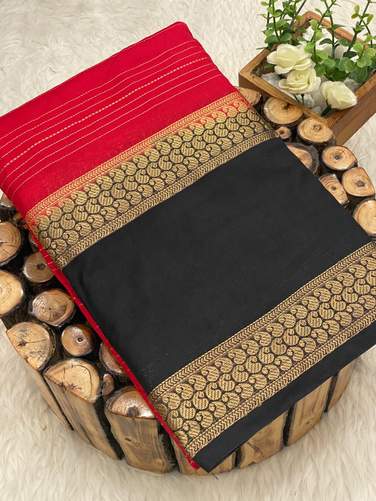 Viscose Crepe Silk Sarees -vol1