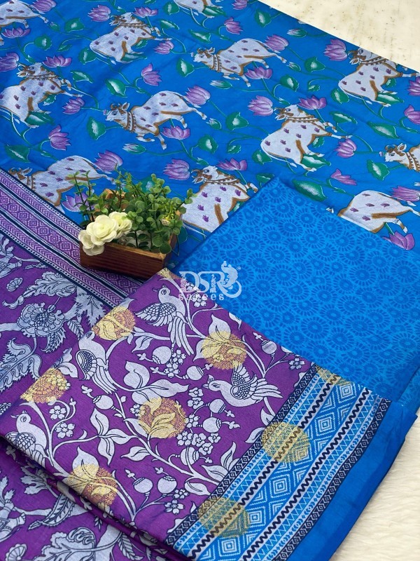 Semi Patola Silk salwar