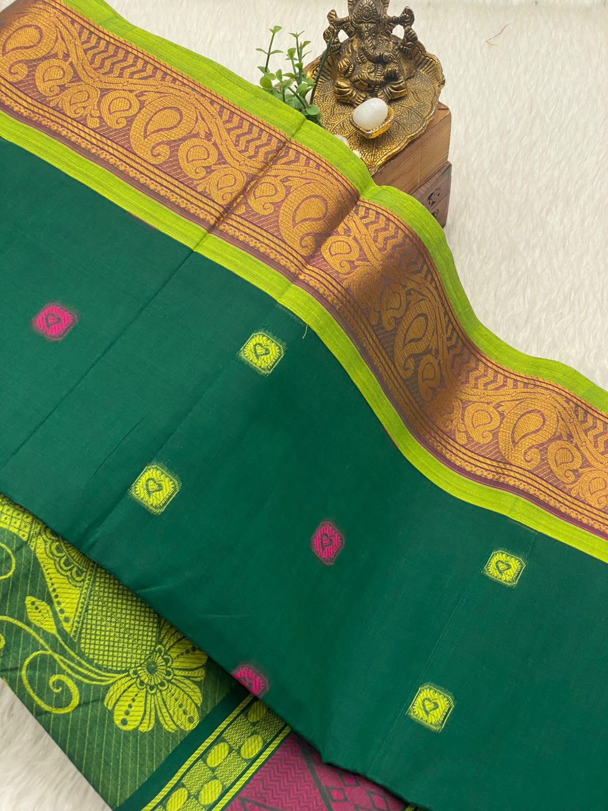 Kanchi Cotton Saree