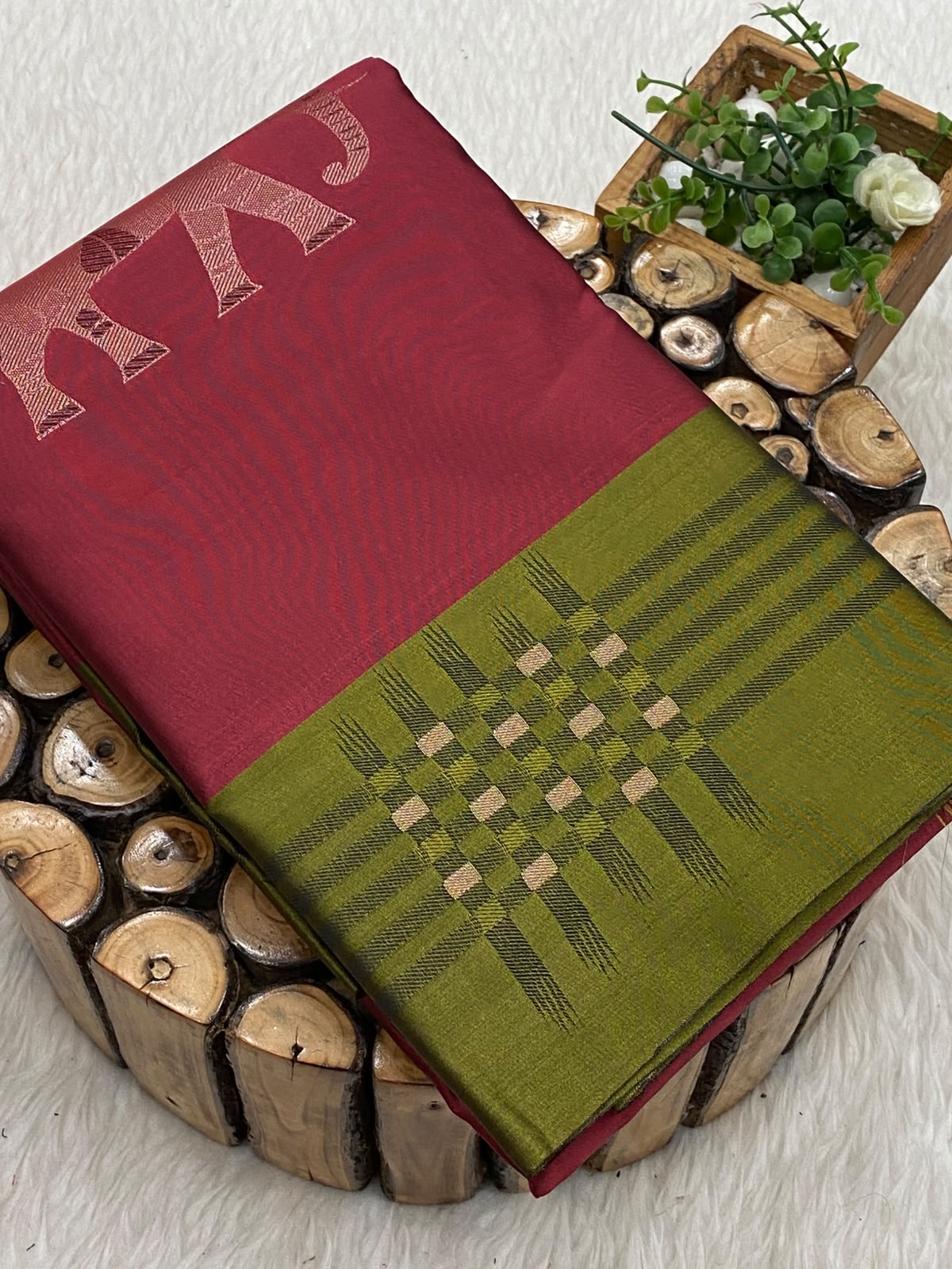 Vegan Elite Silk Saree