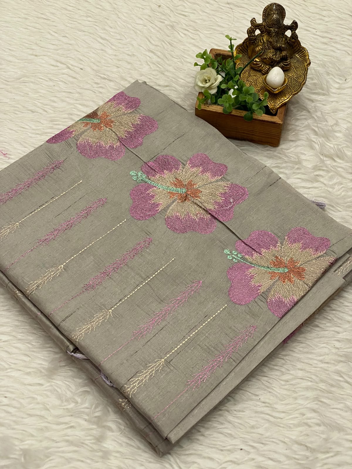 Semi Tussar Saree