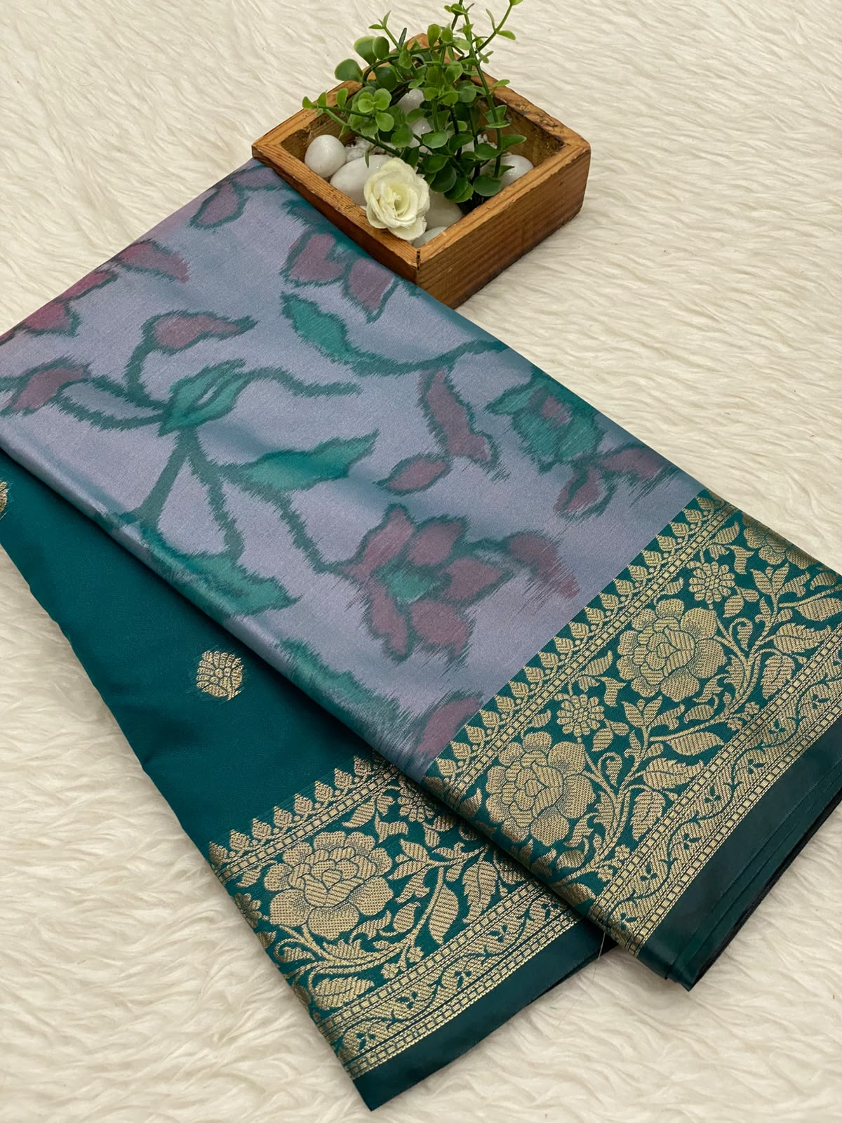 Pochampally Half and Half Saree