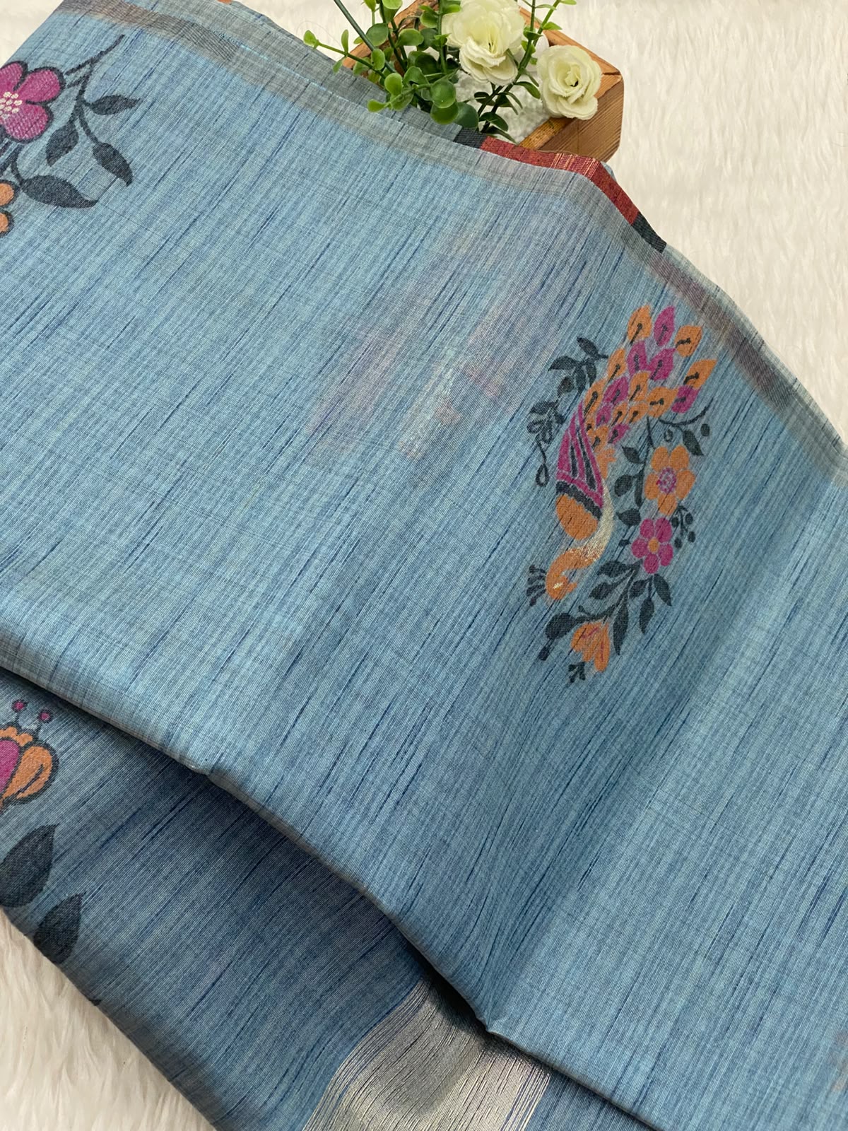 Mul Chanderi Saree