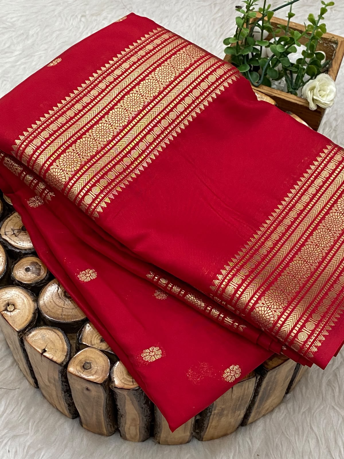 Premium Mysore Crepe Silk Sarees vol 1