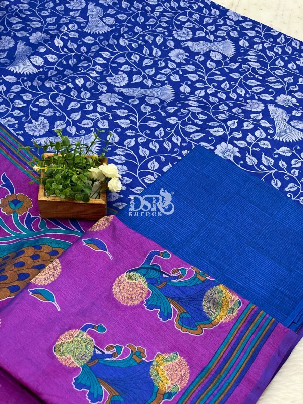 Semi Patola Silk salwar