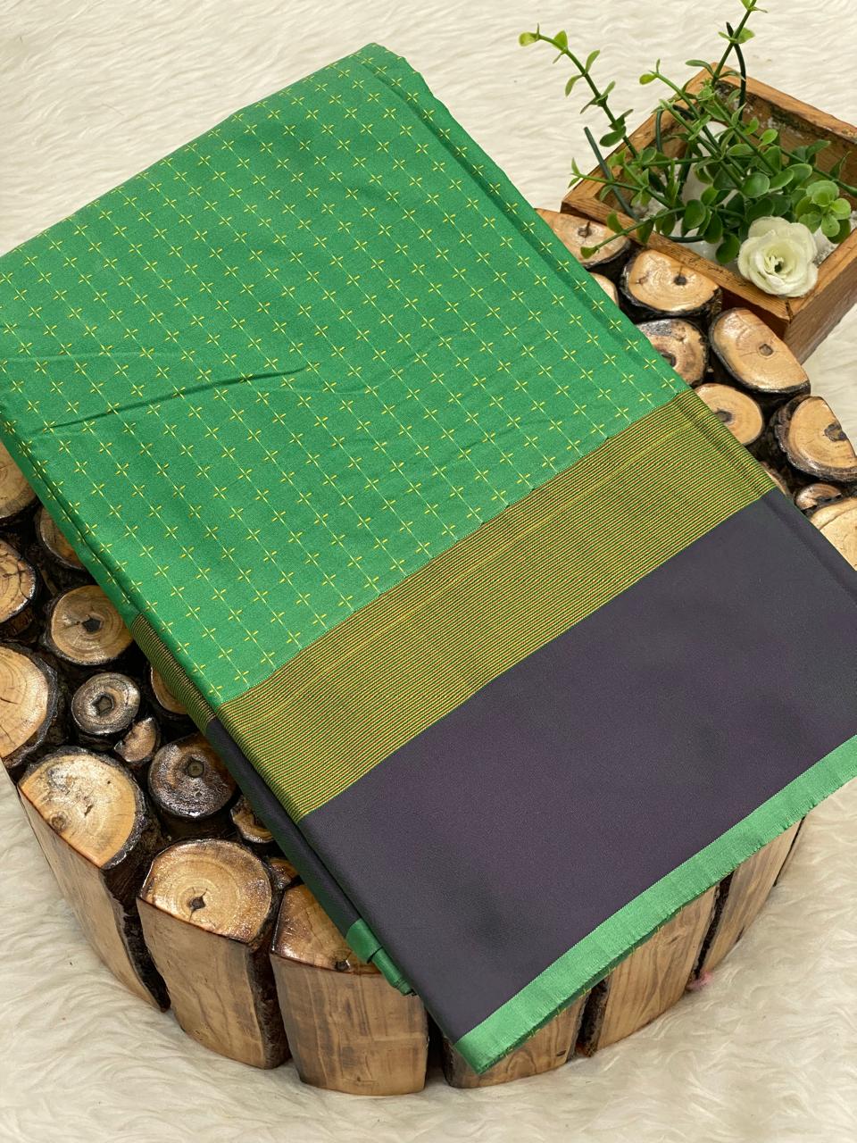 Arani Pooja Dots Saree