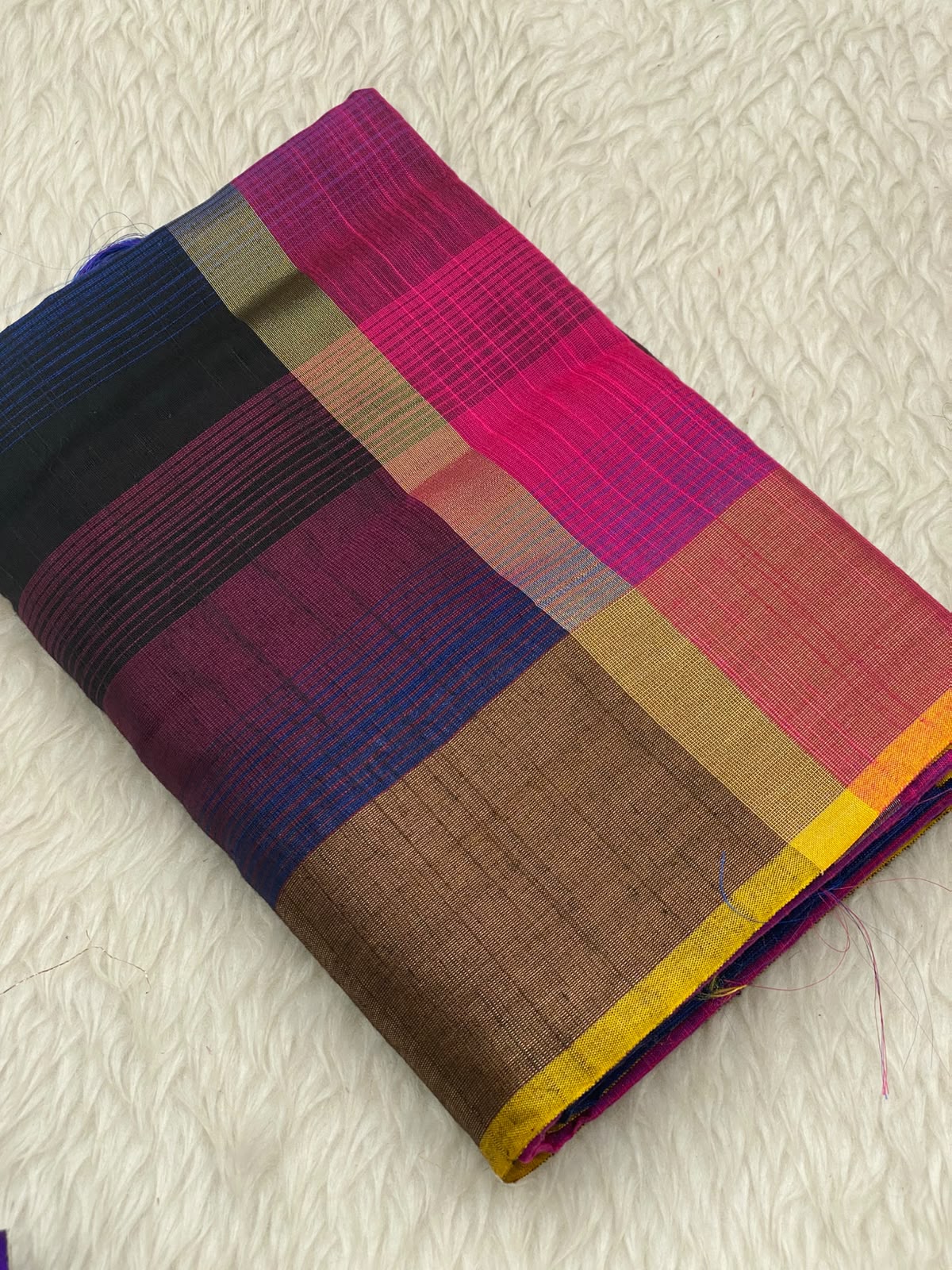 Jute Linen Saree