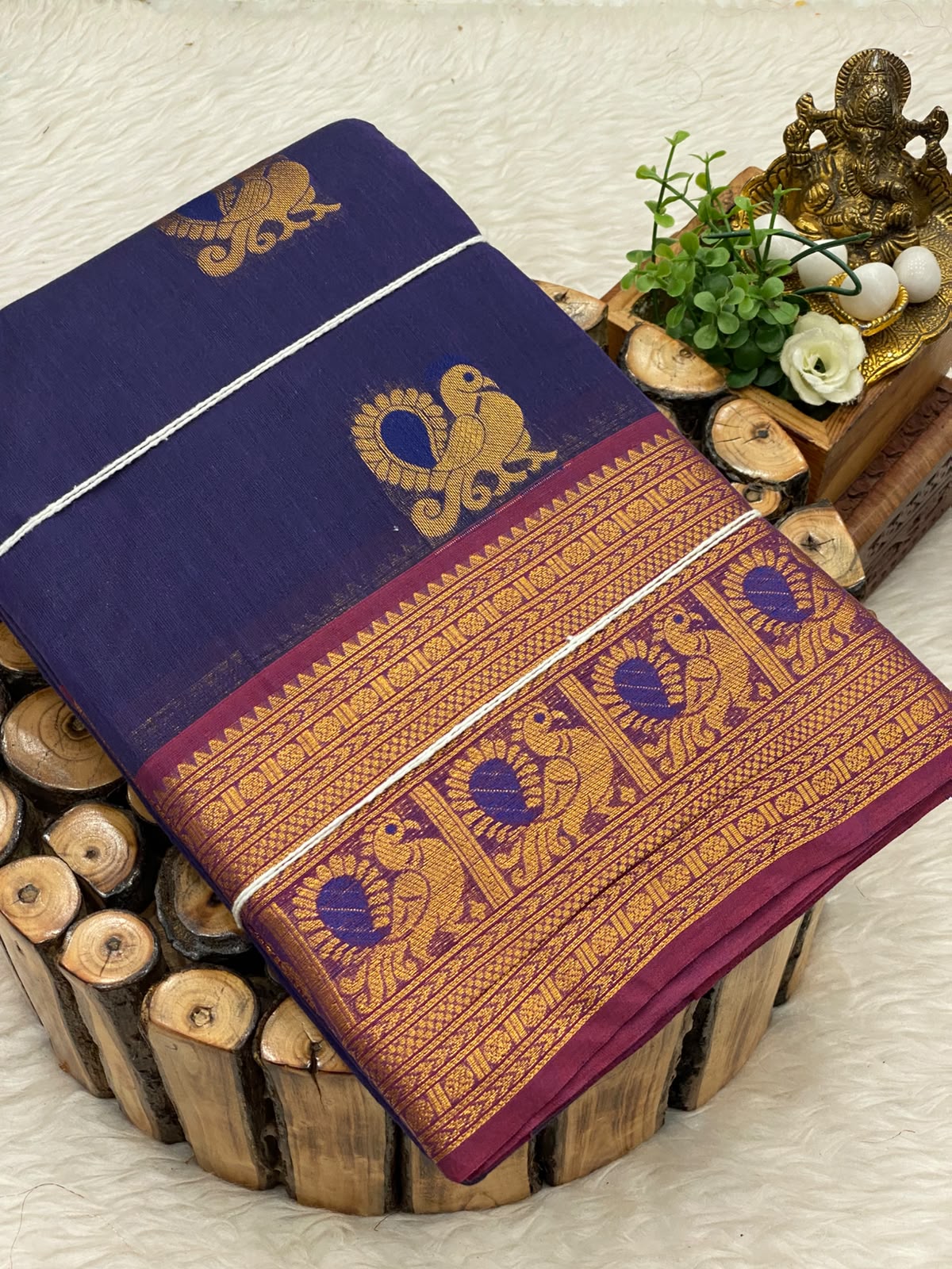 Kanchi Cotton Saree