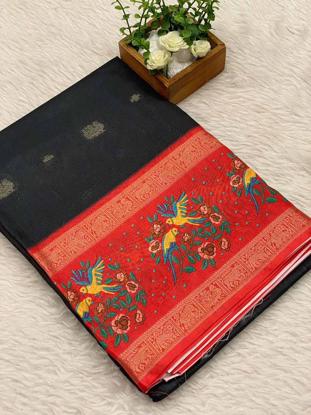 Semi Dola Silk Sarees