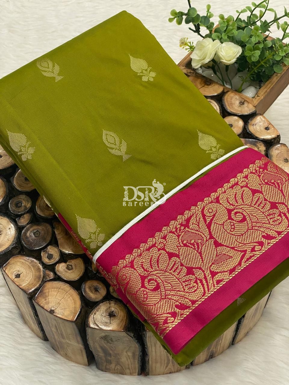 Semi Silk Udal Butta Sarees - vol1
