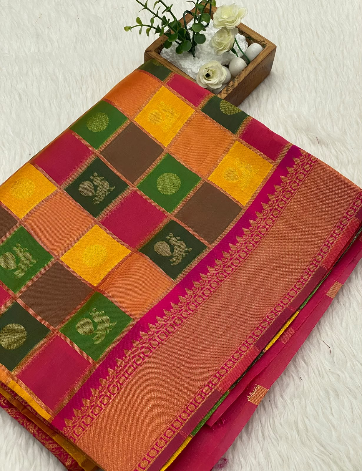 Paalum Pazhamum Silk Saree