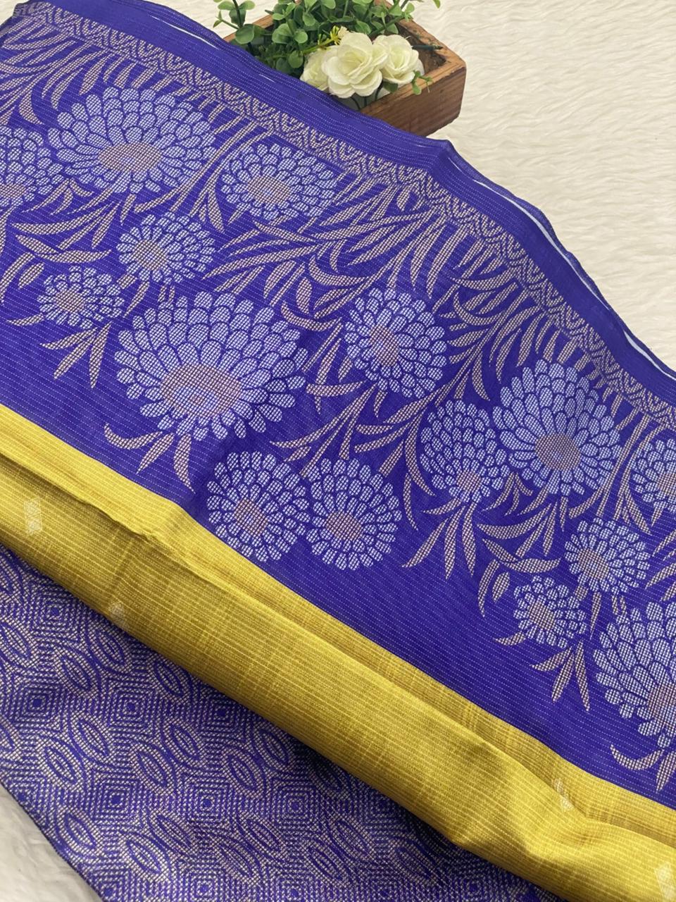 Semi Tussar Saree