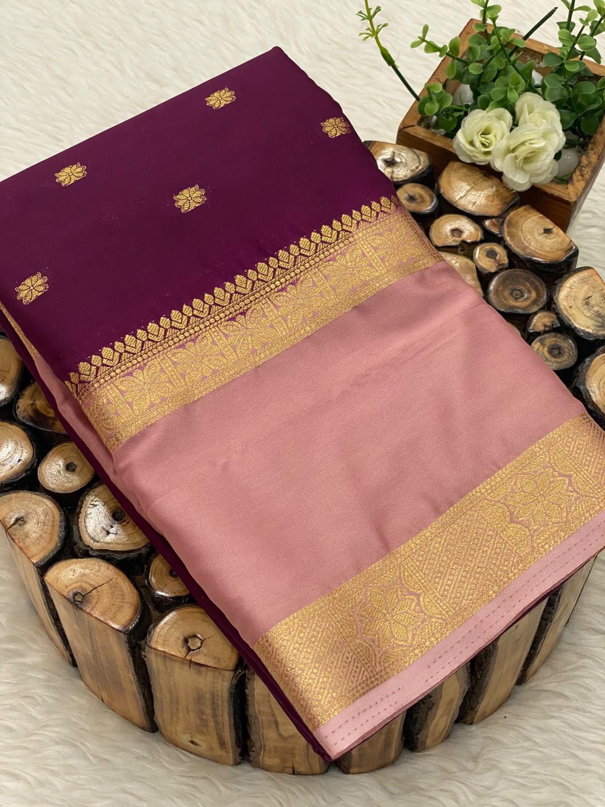 Premium Mysore Crepe Silk Sarees