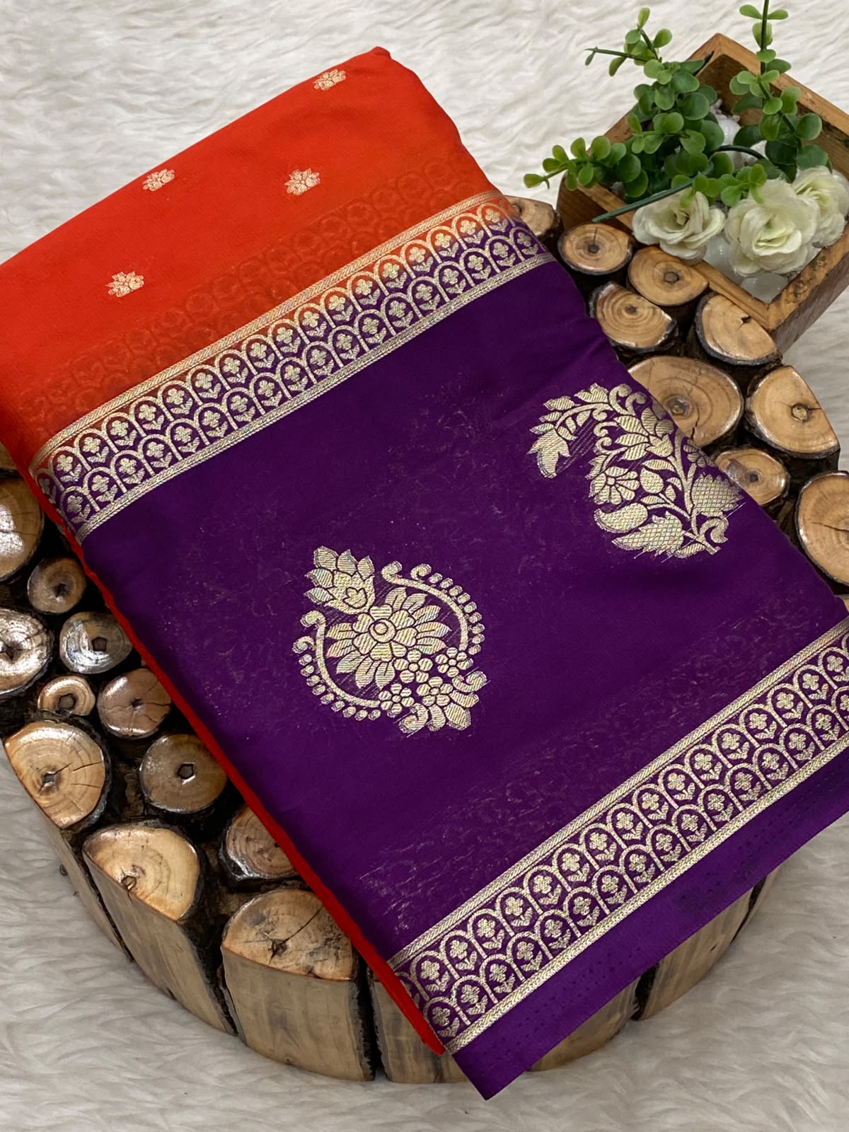 Premium Mysore Crepe Silk Sarees -VOL2