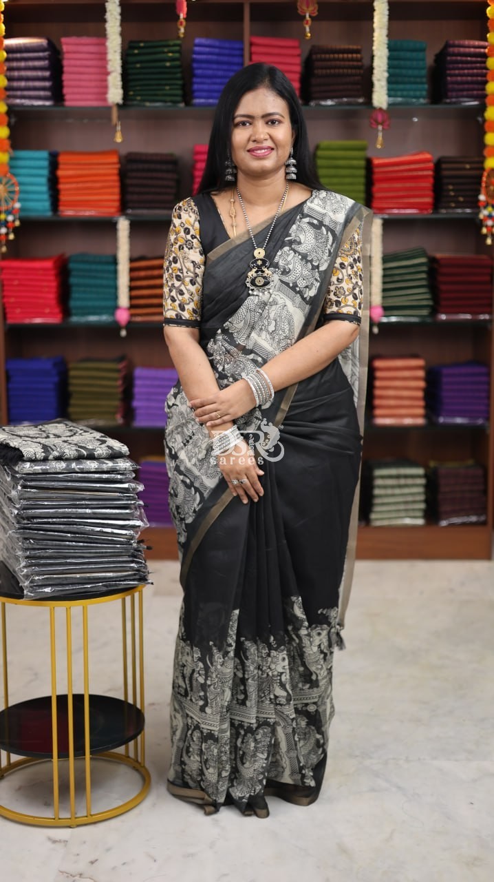 Chanderi Sico Sarees