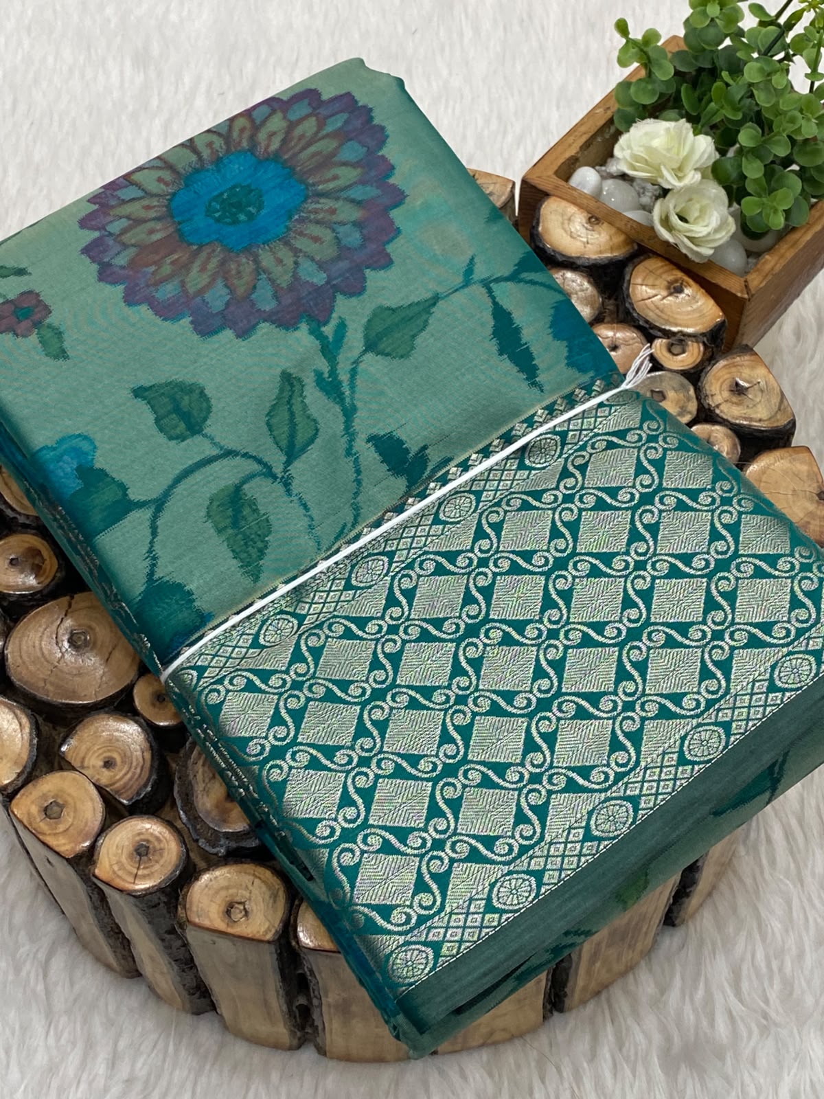 Bridal Printed Silk Sarees