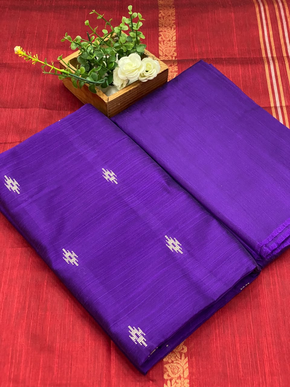 3 pc Raw Silk Salwar Set