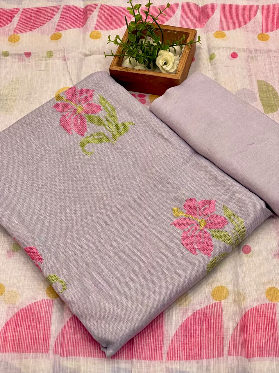 Semi Tussar Salwar