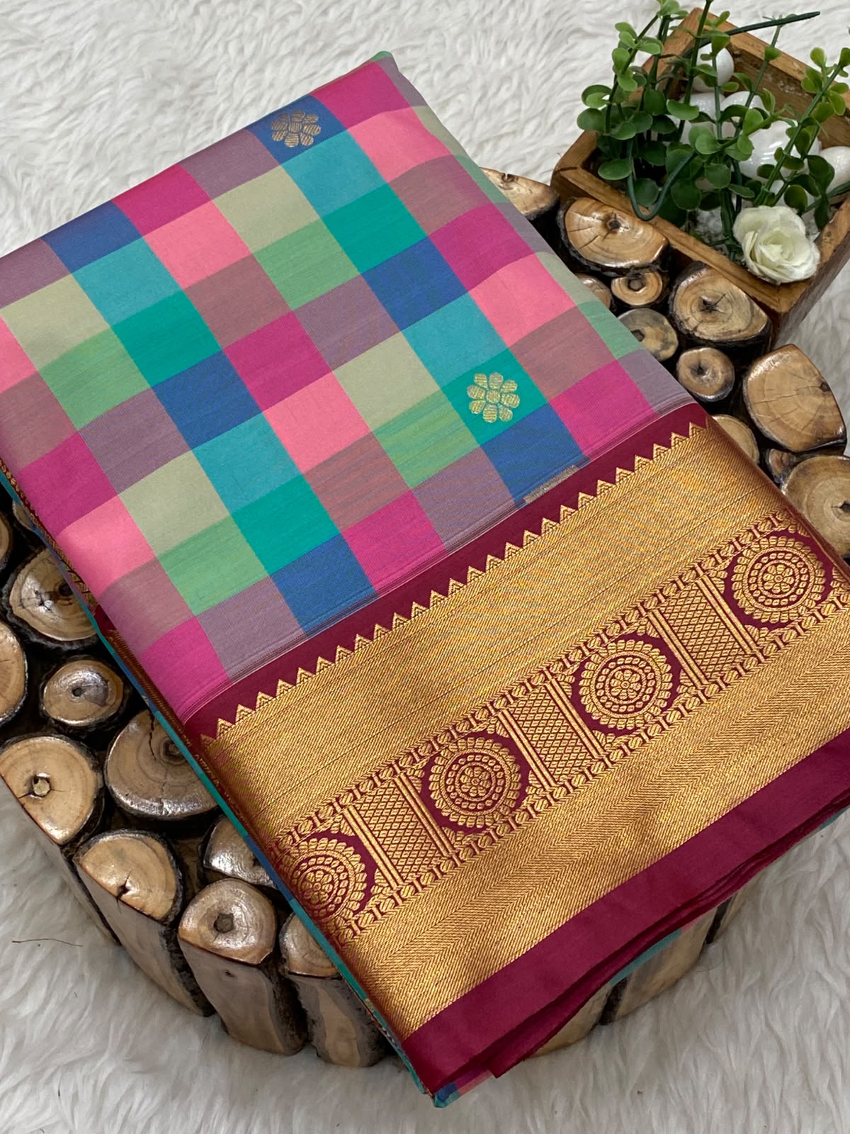 Paalum Pazhamum Bridal Saree