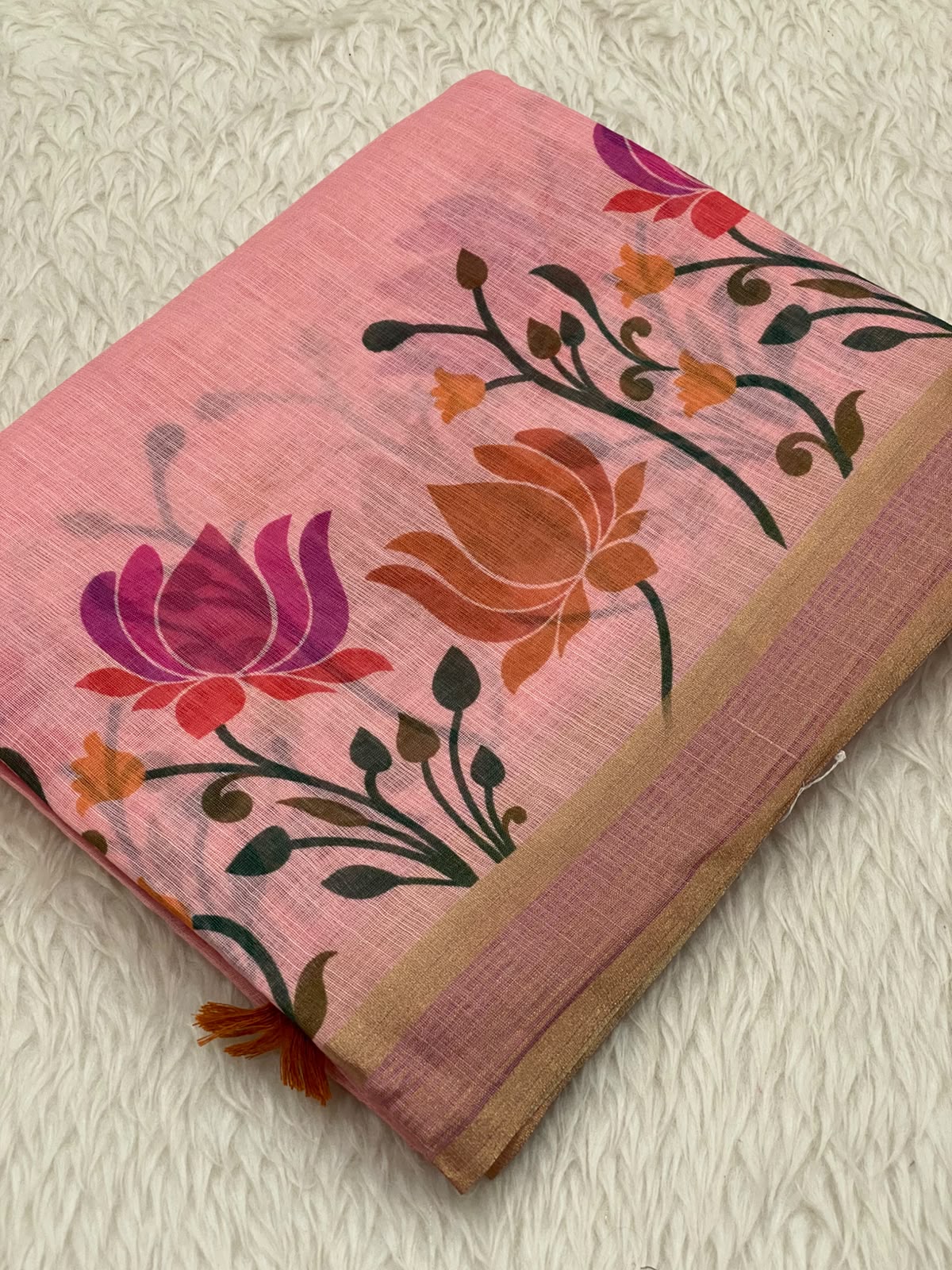 Linen Cotton Saree-Vol1
