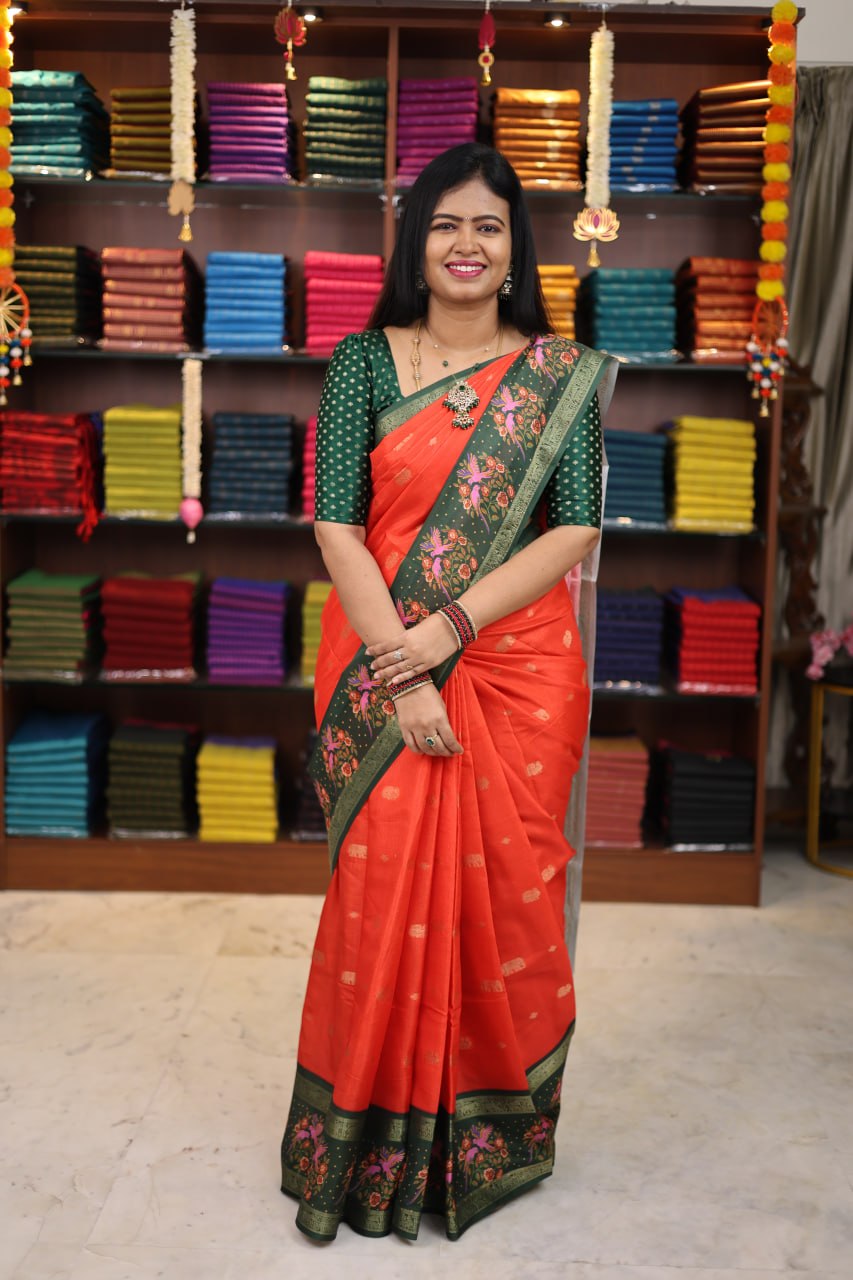 Semi Dola Silk Sarees