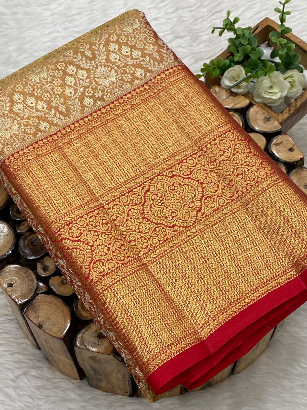 Swayamwara Tissue Bridal Saree