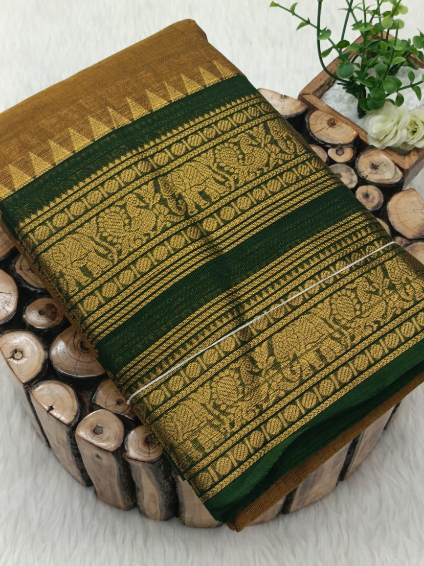 Chettinadu Cotton Sarees W/B