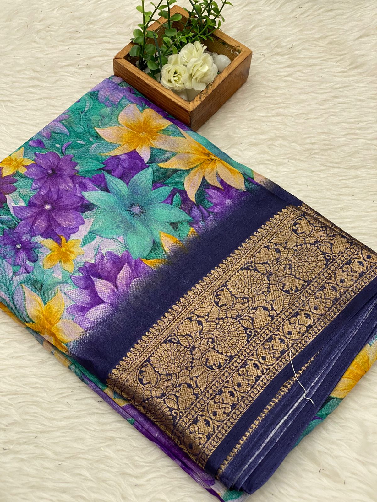 Dola Chiffon Silk Sarees