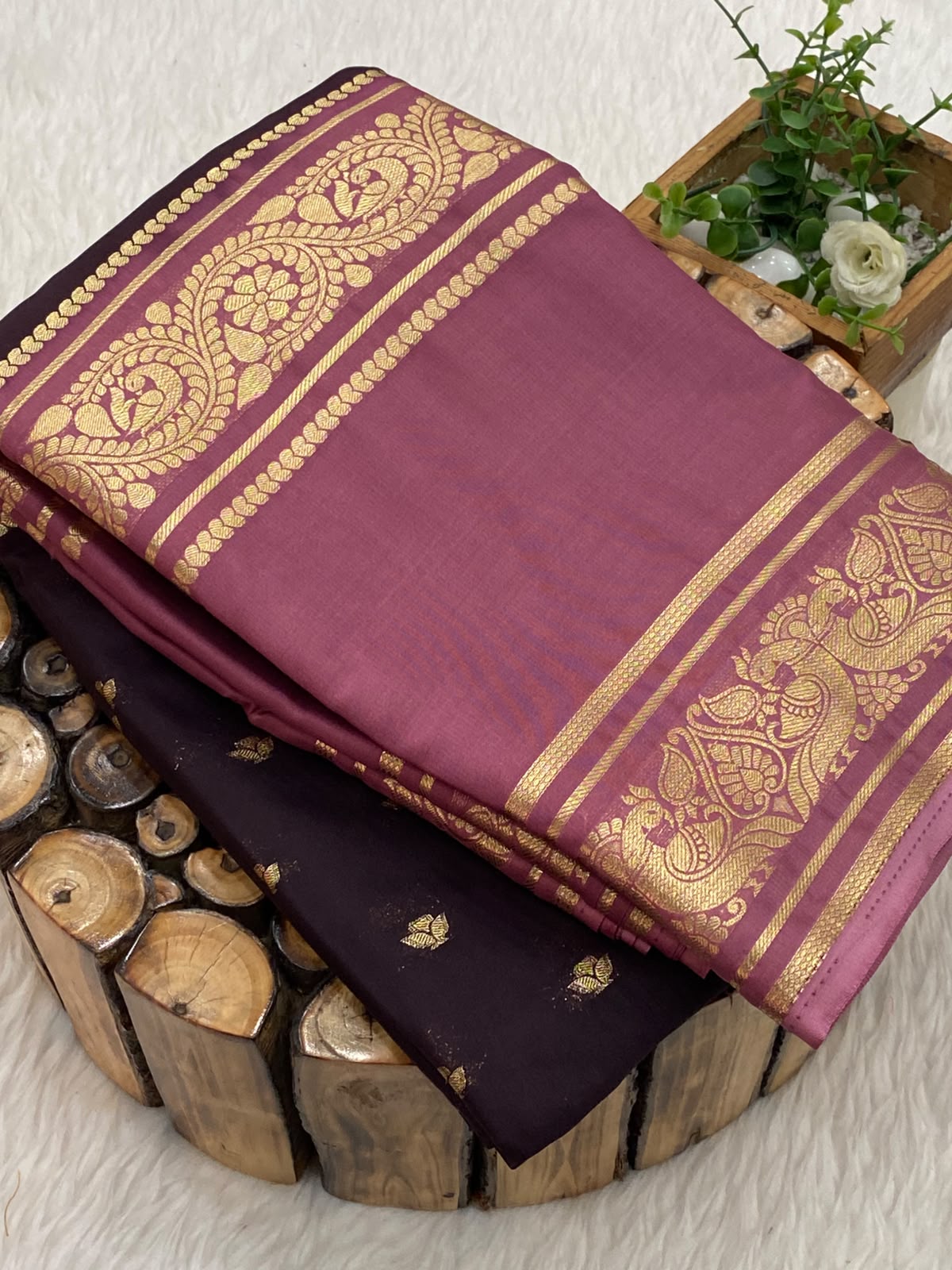 Premium Mysore Crepe Silk Sarees -VOL2
