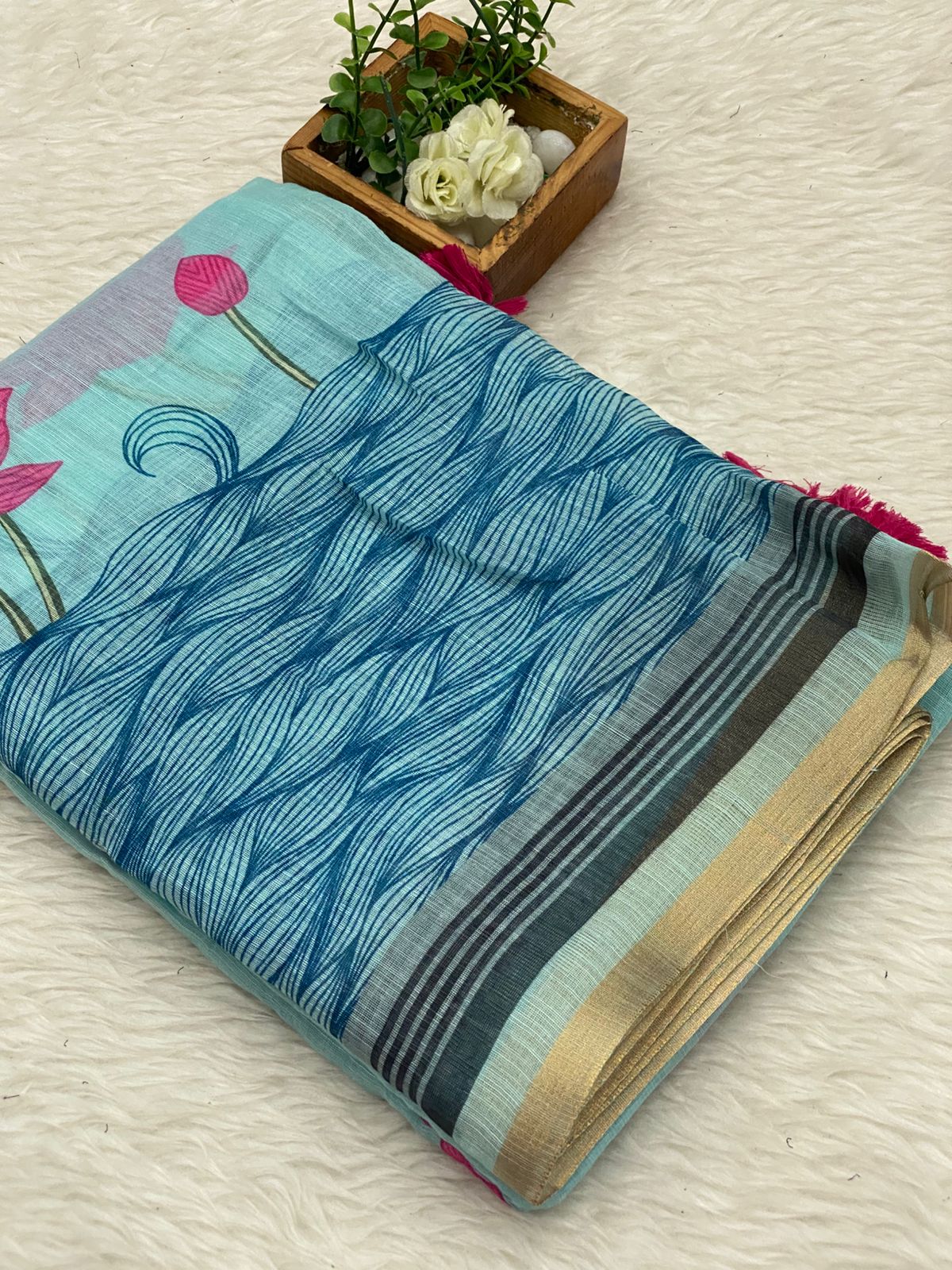 Linen cotton Sarees-vol2