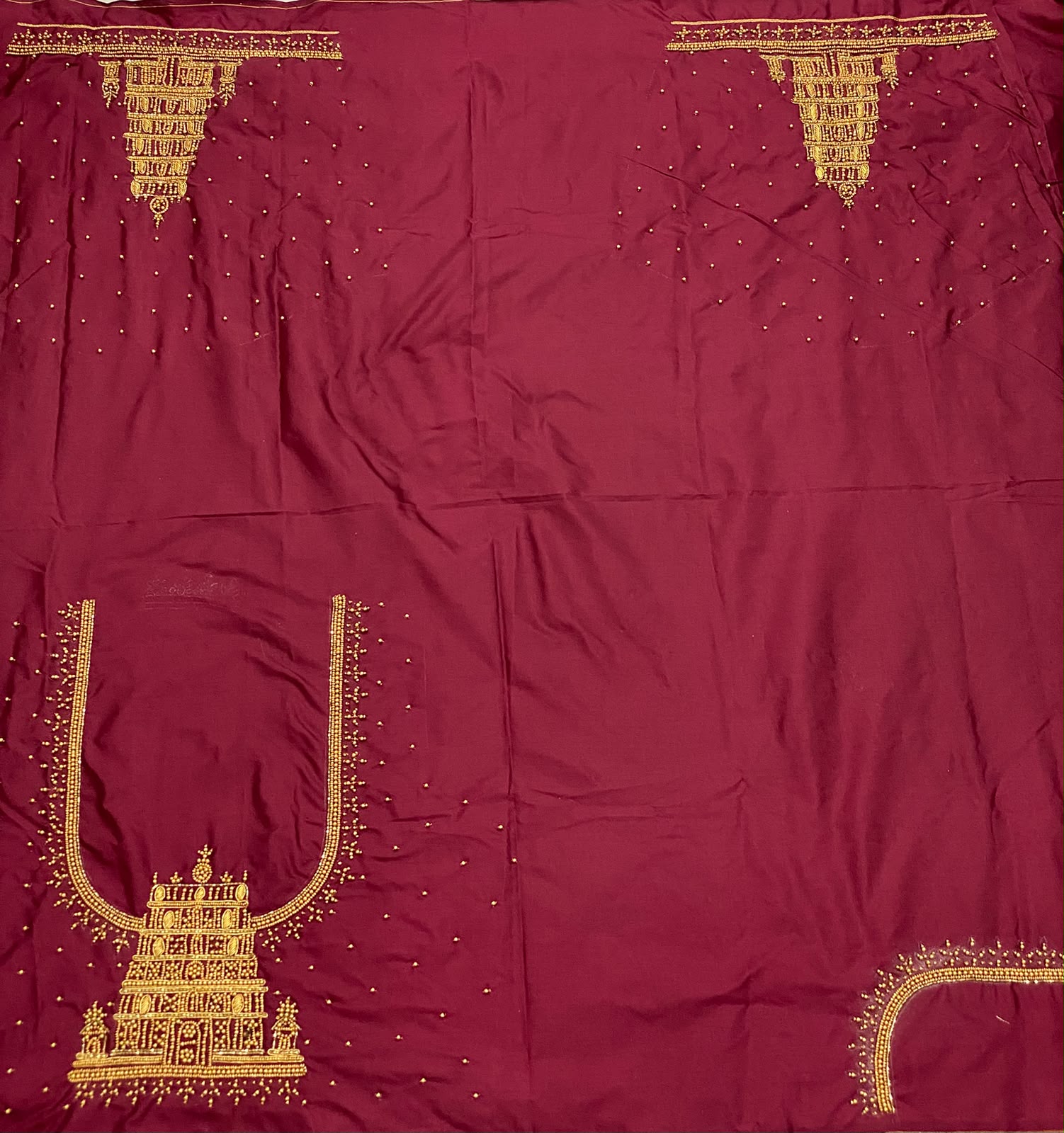Aari Work Blouse Material