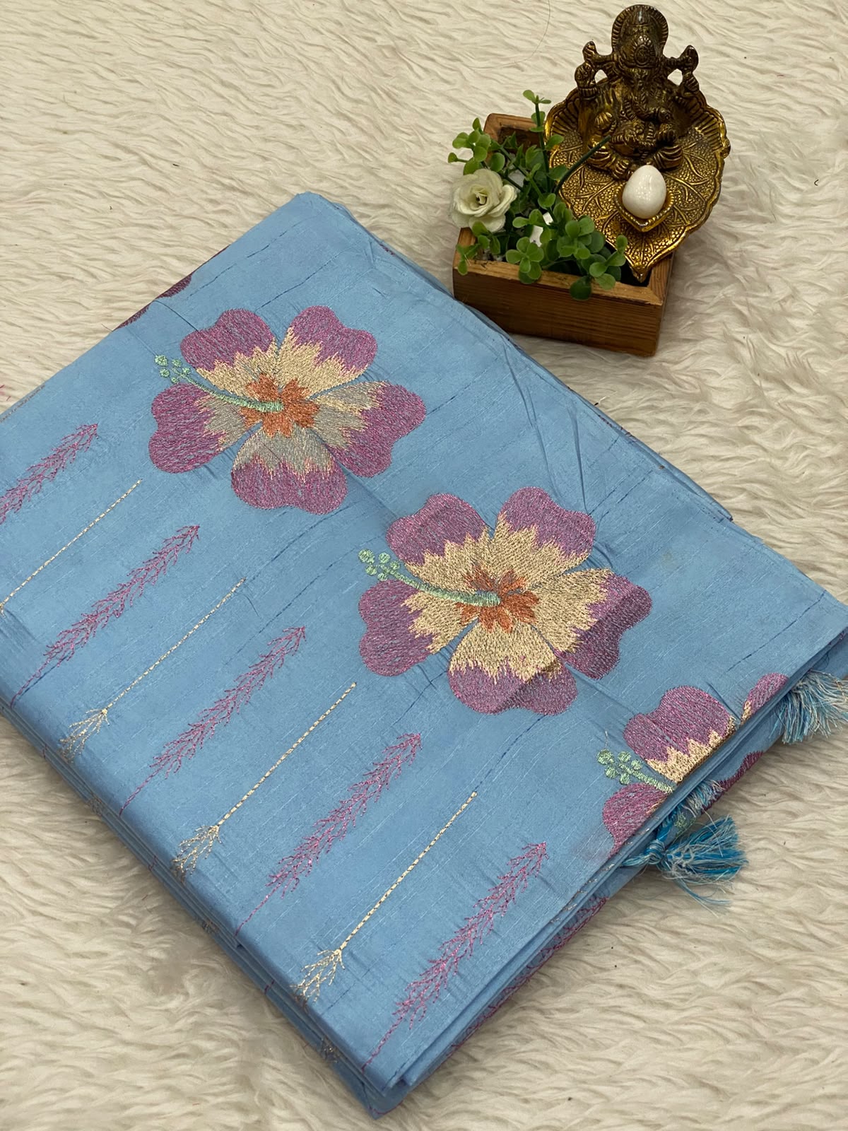 Semi Tussar Saree