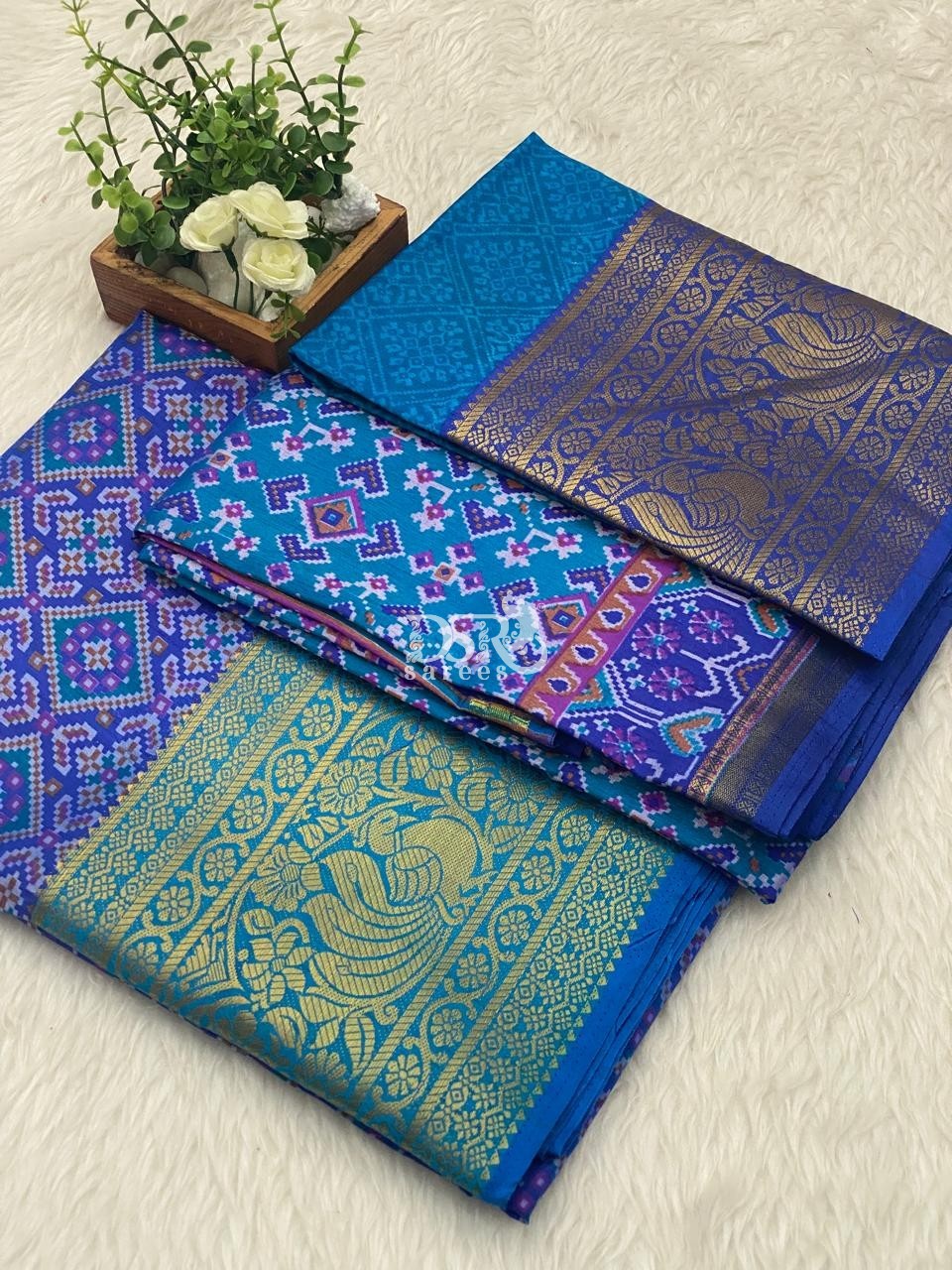 Patola Silk Half Saree