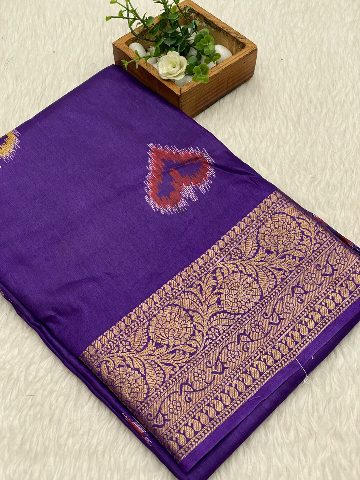 Semi Dola Silk Sarees