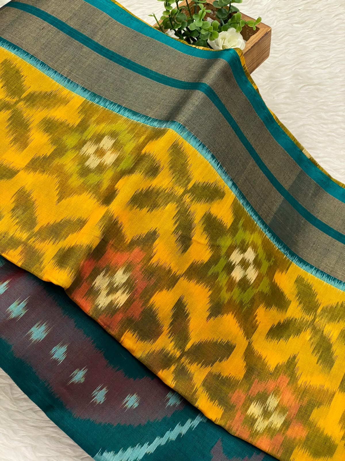 Silk Cotton Pochampally Saree