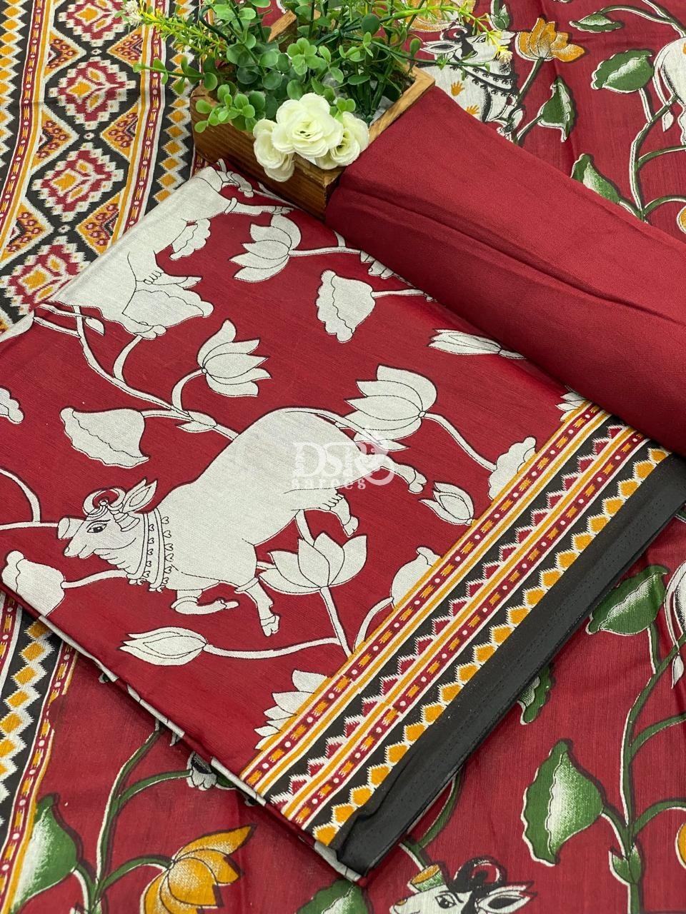 Semi Patola Silk salwar