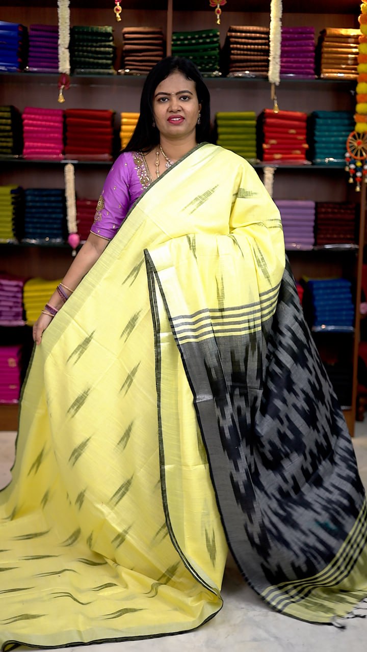 Art Linen Ikkat Sarees -VOL1