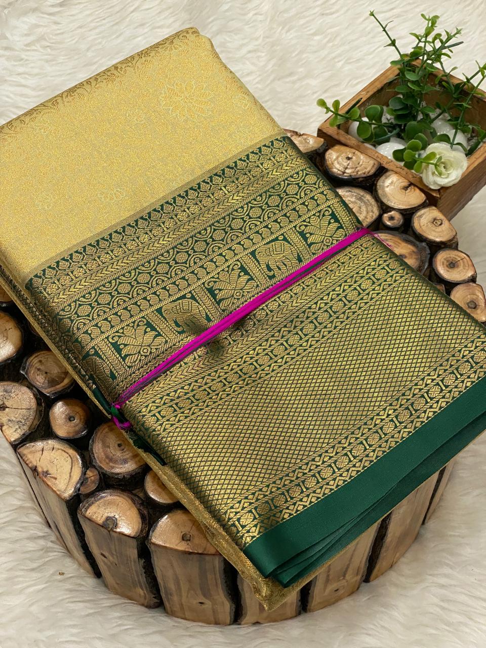 Tissue Bridal Saree - vol1
