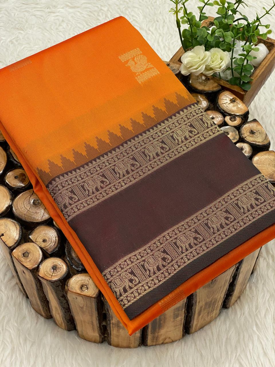 Premium Kanchi soft silk saree - vol3