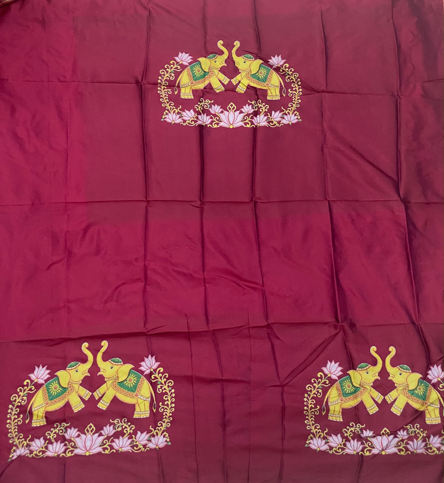 Tanjore painted blouses