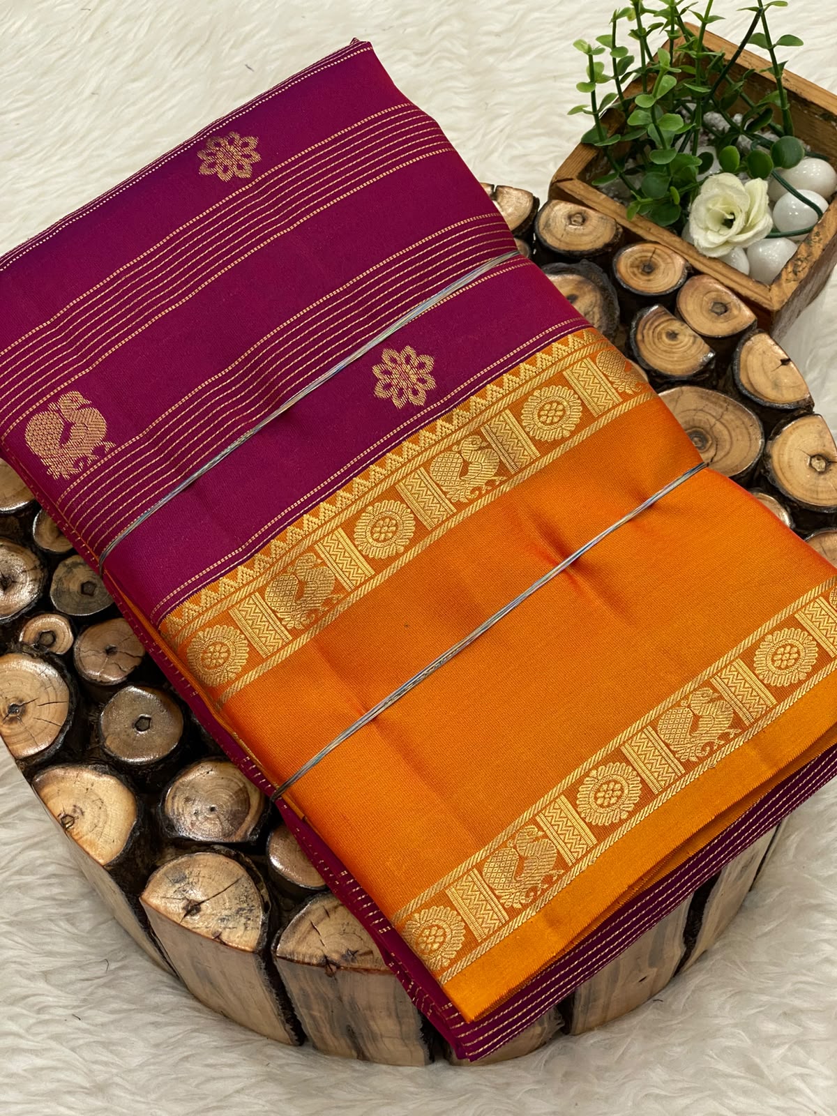 Pure Mix Vairaooshi Saree
