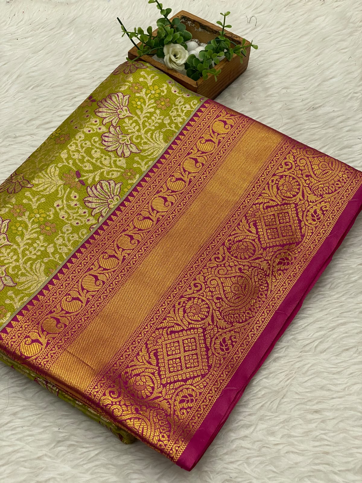 Semi Dharmavaram Pattu Saree