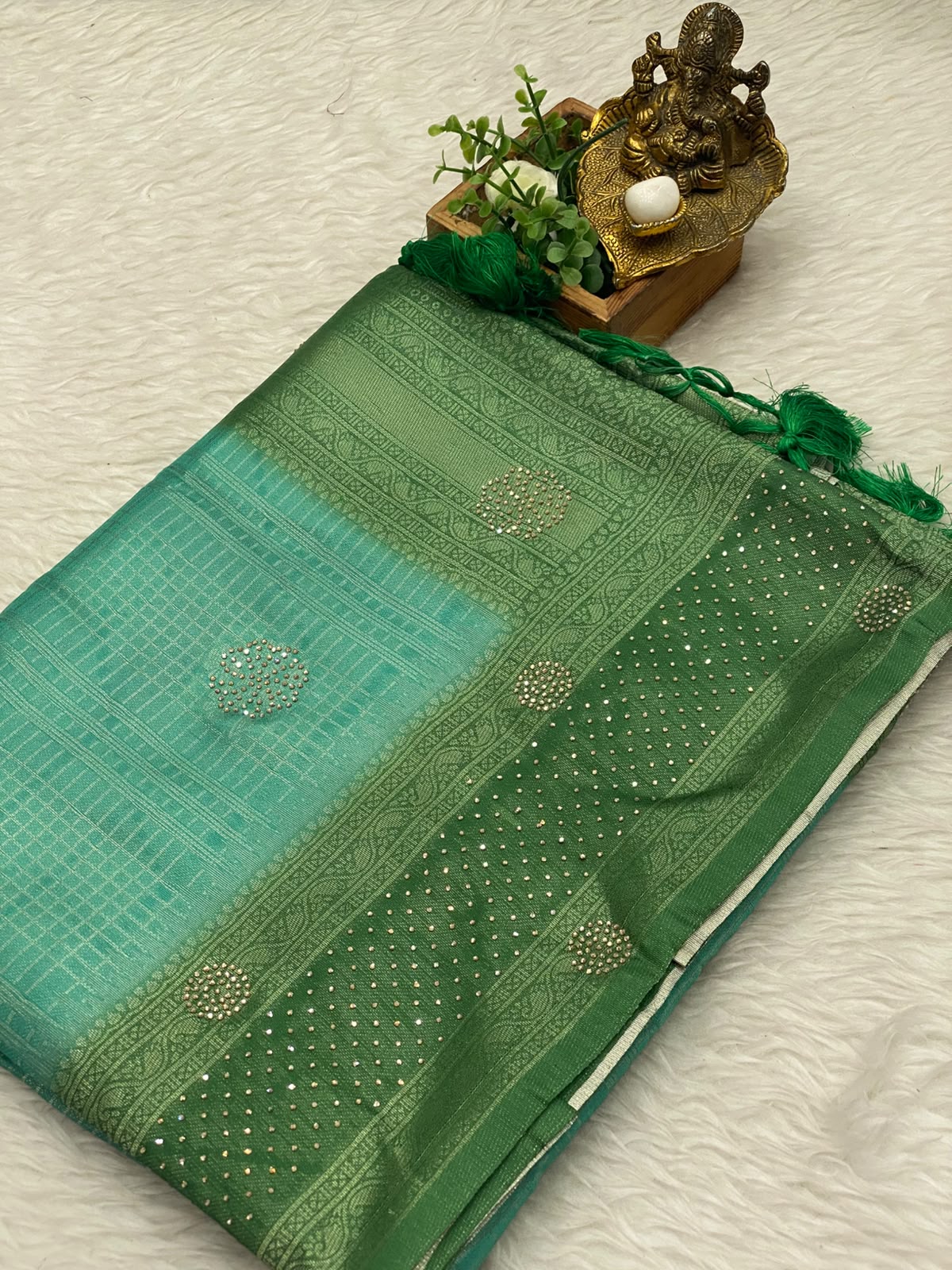 Softy With Stone Work Sarees
