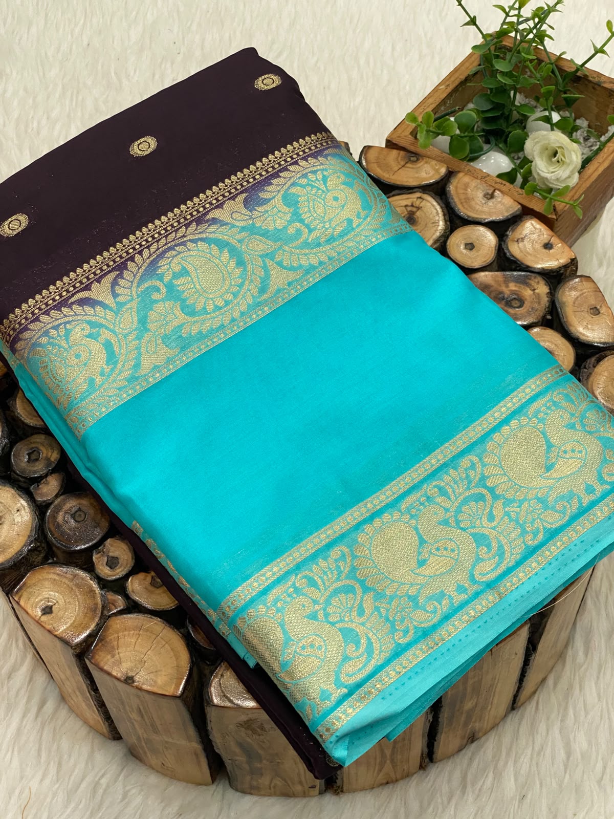 Premium Mysore Crepe Silk Sarees -VOL2