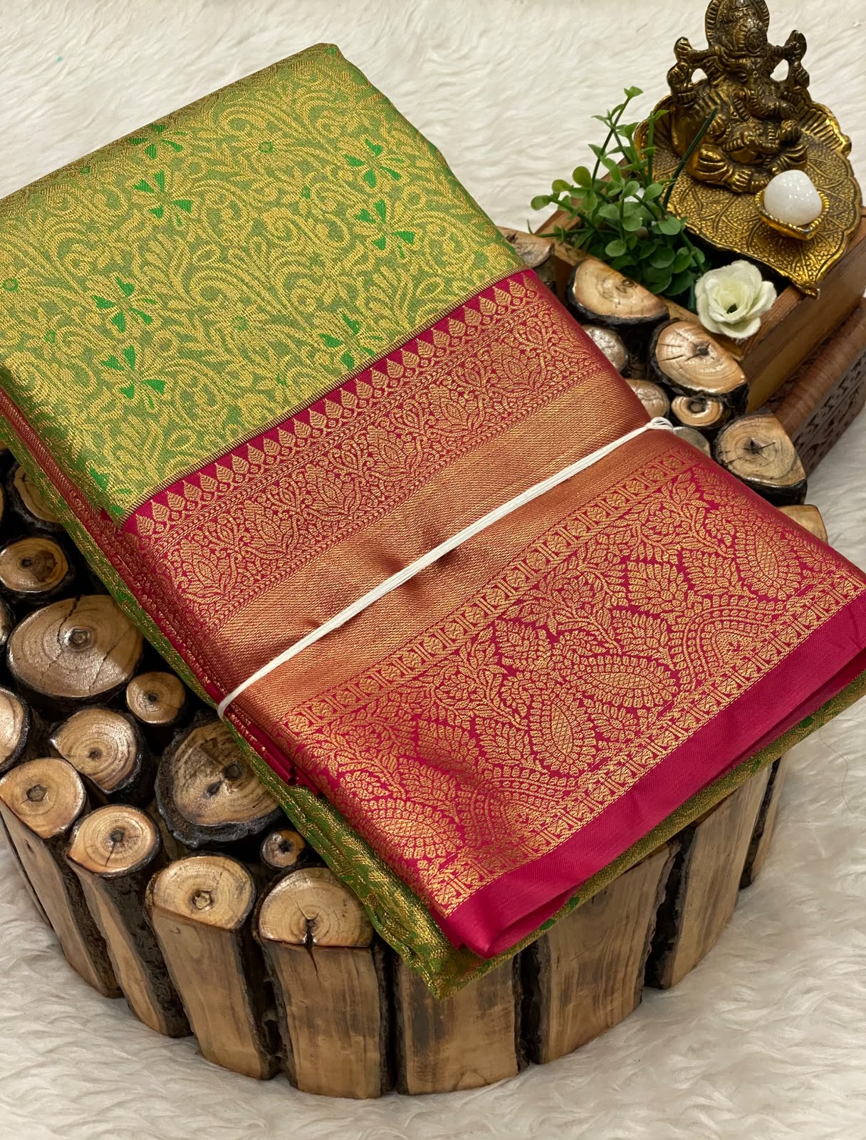 Tissue Bridal Sarees