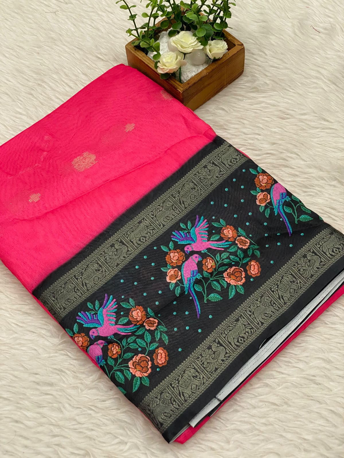 Semi Dola Silk Sarees